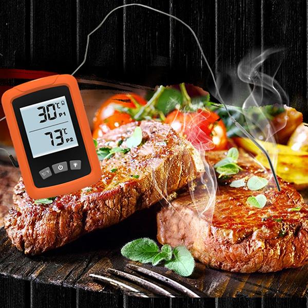 Internal Grill Wireless Meat Thermometers For Air Fryer Deep Frying