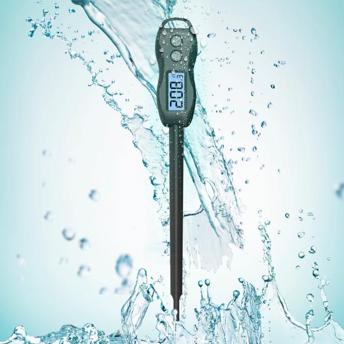 Heat Proof Waterproof Meat Thermometer With Probe Hamburger Running