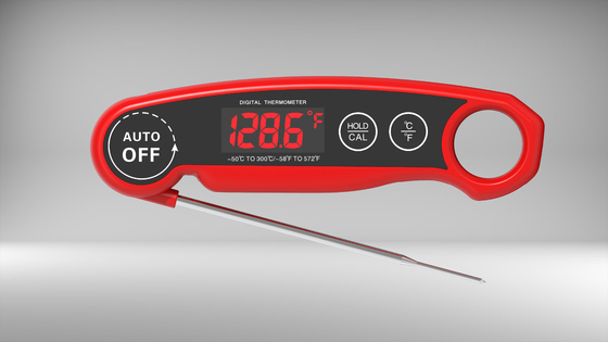 Buy Rechargeable Battery Meat Cooking Thermometer LED Display Waterproof Meat Thermometer online manufacture
