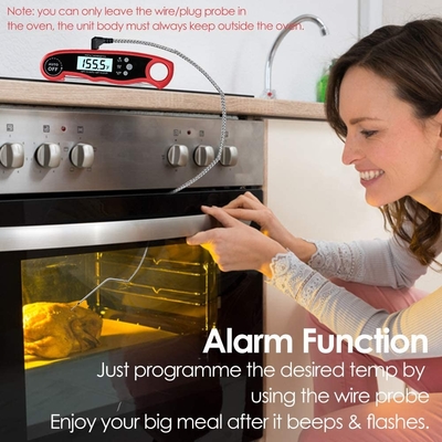 Good price Digital BBQ Meat Food Cooking Thermometer Dual Probe With Calibration Function online