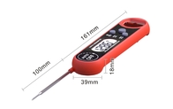 Instant Read Waterproof Probe Thermometer 360 Degree Rotating Bottle Opener