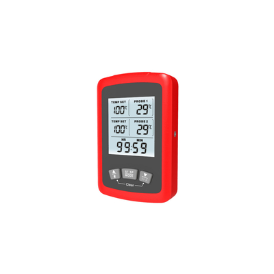 Good price Double Dual Probe Wireless Meat Thermometer With 2 Probes Backlight Square online