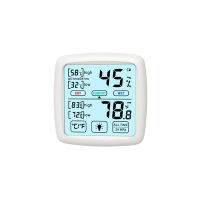 Good price Digital Wireless Hygrometer Indoor Outdoor Thermometer Manual Battery Holder online