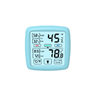 Mini Digital Lcd Thermometer Hygrometer Humidity Temperature Meter Alarm Clock