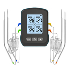 Rechargeable Wireless Meat Thermometer With 4 Probes BBQ Grill