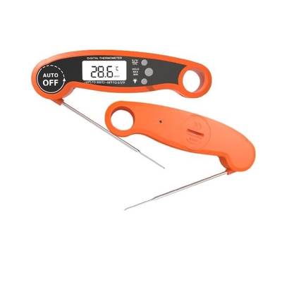 Waterproof Instant Read Meat Cooking Thermometer Large LCD Screen For Grilling