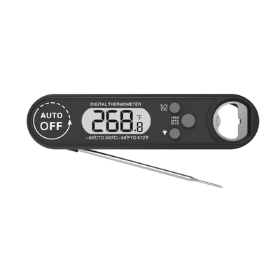 Electronic Instant Read Digital Cooking Thermometer Oven Bbq Steak Big LCD Screen
