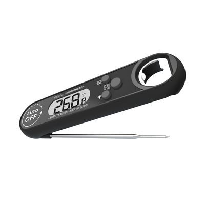 Candy Instant Read Cooking Thermometer With Rotation Probe For Both Hands