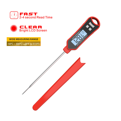 Digital Instant Read Cooking Thermometer With Probe For Steak / Bbq / Candy