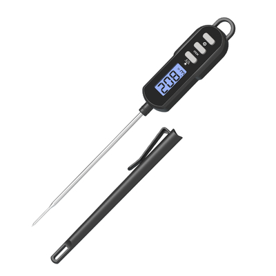 Oven Pen Meat Thernometer With 304 Stainless Steel Probe And Bright Backlight