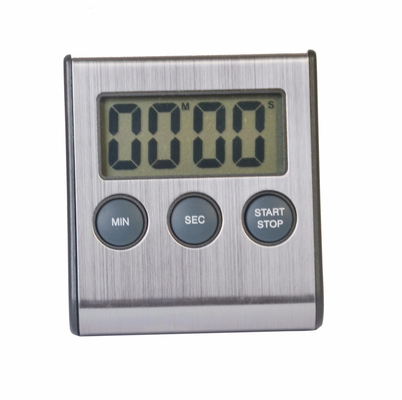 Magnetic Digital Kitchen Timer With Clock Alarm Cooking Large Display Kitchen Timer