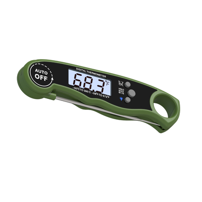 Folding Digital Instant Read Meat Thermometer With Probe Food Water