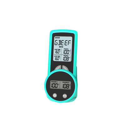 433mhz Wireless Bbq Thermometer With Dual Temperature Instrument Meat Probe