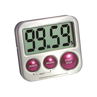 Meat Magnetic Digital Cooking Timer Large Display Thermo Loud Alarm Back Holder