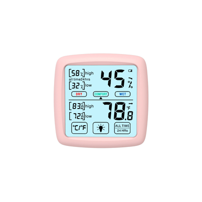 Indoor Temperature And Humidity Gauge Hygrometer Monitor Bedroom Basement